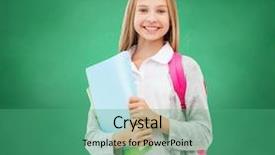  Presentation with meditation children education school - Audience pleasing PPT theme consisting of education and school concept - happy backdrop and a  colored foreground