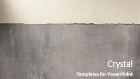  Presentation with stone - Colorful PPT layouts enhanced with education border - stone wall surface as background backdrop and a gray colored foreground