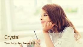  Presentation with creation - Presentation theme with close up of luxury antique watch in luxury shop background and a  colored foreground.