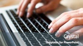  Presentation with hands of anonymous hackers typing - Theme consisting of online support - photo of hands typing text background and a ocean colored foreground