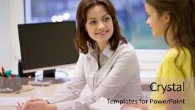  Presentation with school professional learning community - Theme consisting of education elementary school learning examination background and a mint green colored foreground