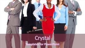  Presentation with team people hugging - Presentation having education employer - group of business people team background and a tawny brown colored foreground