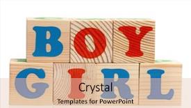  Presentation with words - PPT layouts featuring education english language development - boy girl words formed background and a lemonade colored foreground