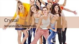  Presentation with group of wildlife crocodile isolated - Colorful slide set enhanced with education game - group sport fan cheer backdrop and a  colored foreground