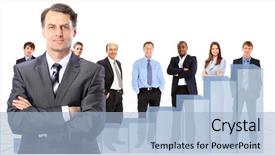  Presentation with team people hugging - Colorful PPT theme enhanced with education growth - business people team and diagram backdrop and a light blue colored foreground