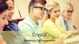  Presentation with high school students - Audience pleasing slide deck consisting of education high school university vision backdrop and a yellow colored foreground