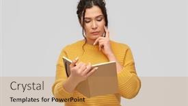  Presentation with inspiration - Amazing slide deck having education-inspiration-and-people-concept backdrop and a gold colored foreground