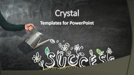  Presentation with invest - Theme enhanced with education investment - invest right for better future background and a dark gray colored foreground