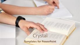  Presentation with learning - Colorful theme enhanced with education-learning-and-people-concept backdrop and a lemonade colored foreground