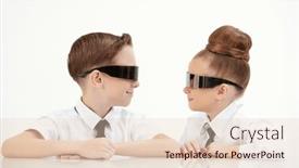  Presentation with future education - Slide deck consisting of education-of-the-future-two background and a  colored foreground