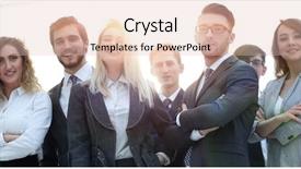  Presentation with friendly - Amazing PPT layouts having education partners - closeup friendly business team backdrop and a  colored foreground