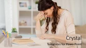  Presentation with cognitive theory learning concept - PPT theme having education and people concept - tired background and a soft green colored foreground