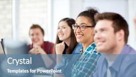  Presentation with friendship school - Amazing slides having education people friendship technology backdrop and a teal colored foreground