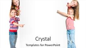  Presentation with kids - Presentation design having education poster - beautiful kids with big white background and a white colored foreground