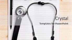  Presentation with report card - Colorful PPT layouts enhanced with education report card - notepad - top view backdrop and a light gray colored foreground