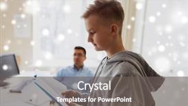  Presentation with examination - PPT theme with education school learning examination background and a gray colored foreground