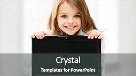  Presentation with school technology - Cool new PPT theme with education school technology and internet backdrop and a dark gray colored foreground