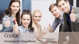  Presentation with education and internet - PPT layouts enhanced with education techology and internet concept background and a mint green colored foreground