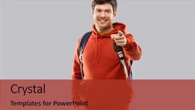  Presentation with travel - Cool new PPT layouts with education travel and people concept backdrop and a red colored foreground