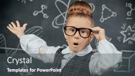  Presentation with educational - PPT layouts with educational-concept-portrait background and a dark gray colored foreground