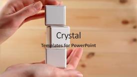  Presentation with elementary education math - Amazing slides having educational cubes in hand backdrop and a coral colored foreground