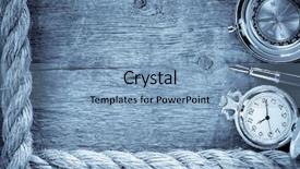  Presentation with scouting - Slide deck consisting of scouting sports - ship ropes and compass background and a light blue colored foreground