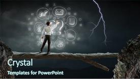  Presentation with problem solution - Audience pleasing presentation design consisting of educational gap - if any problem he has backdrop and a  colored foreground