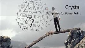  Presentation with bright ideas - Amazing slide set having educational gap - my bright ideas mixed media backdrop and a light gray colored foreground