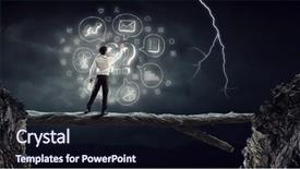  Presentation with bright ideas - Presentation theme enhanced with educational gap - my bright ideas background and a  colored foreground