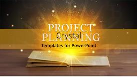  Presentation with educational - Theme enhanced with educational-inscription-coming-out background and a gold colored foreground