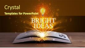  Presentation with educational equity - PPT theme enhanced with educational-inscription-coming-out background and a tawny brown colored foreground