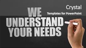  Presentation with educational psychology - Slides with educational psychology - we understand your needs background and a dark gray colored foreground