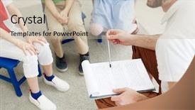  Presentation with teacher lesson plan - Beautiful slides featuring educational text at lesson backdrop and a soft green colored foreground