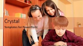  Presentation with educational - Theme consisting of pillows and flower isolated on white background and a white colored foreground