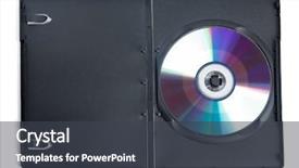  Presentation with black people boxing - PPT theme consisting of edutainment - black box with writable dvd background and a dark gray colored foreground