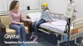  Presentation with eeg - Slides enhanced with eeg - mother sitting beside her daughter background and a tawny brown colored foreground