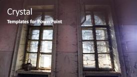  Presentation with horror - Slide deck having eerie-light-of-candles background and a tawny brown colored foreground