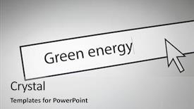  Presentation with green energy - Amazing slides having effeciency - green energy backdrop and a  colored foreground