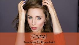  Presentation with studio - Beautiful PPT theme featuring effect round led circle lamp backdrop and a red colored foreground