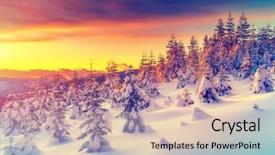  Presentation with happy new year - Presentation theme featuring effect vivid violet happy new background and a lemonade colored foreground