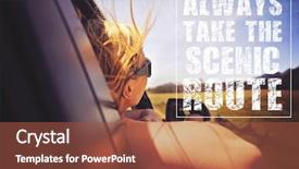  Presentation with retro television old vintage tv - Theme enhanced with effect with the text always background and a red colored foreground