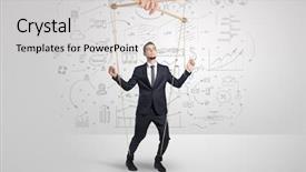  Presentation with controlled drugs - Colorful theme enhanced with increased utilization - little businessman controlled from above backdrop and a  colored foreground