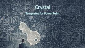  Presentation with achieving goals - Audience pleasing slides consisting of effective planning for achieving goals backdrop and a ocean colored foreground