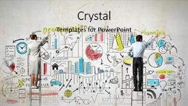  Presentation with achieving goals - Beautiful theme featuring effective planning for achieving goals backdrop and a  colored foreground