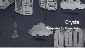  Presentation with stop violence against black women - Cool new PPT theme with effects social networking - network against black background backdrop and a  colored foreground