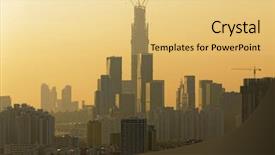  Presentation with air pollution - PPT layouts enhanced with effet de serre - air pollution scenic in countryside background and a yellow colored foreground