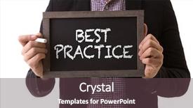  Presentation with best practice - Cool new theme with efficiency effectiveness excellence - best practice backdrop and a tawny brown colored foreground