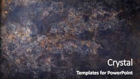  Presentation with sheet metal - Presentation having efflorescence - old rusty metal sheet background and a dark gray colored foreground
