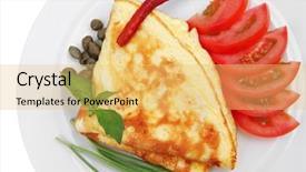  Presentation with chocolates pepper - Presentation consisting of landscape of the atlantic ocean background and a teal colored foreground