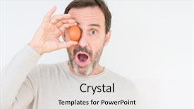  Presentation with fresh toast sandwiches egg - Presentation theme enhanced with egg over isolated background scared background and a  colored foreground